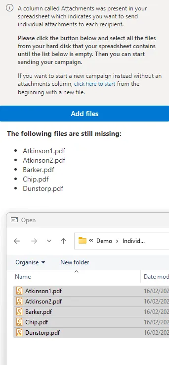 Versenden von Serienmails mit Anhängen aus Outlook
