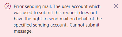 Screenshot des Buttons zum Senden einer Test-E-Mail