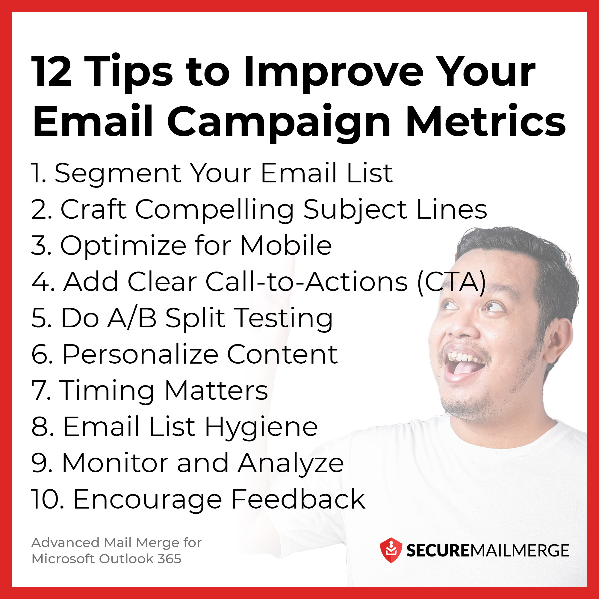12 Tipps zur Verbesserung der Metriken Ihrer E-Mail-Kampagnen