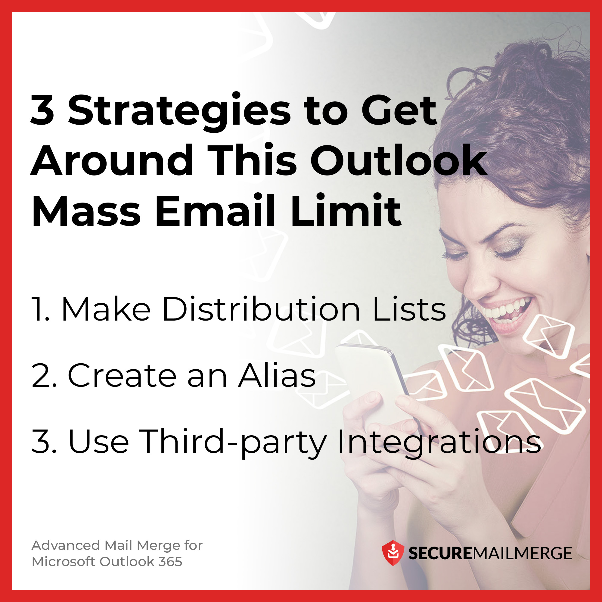 3 Strategien zur Umgehung dieses Outlook-Massen-E-Mail-Limits
