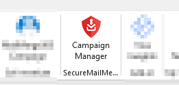 Symbol für SecureMailMerge in Outlook