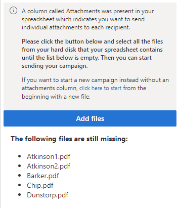 Dateien von Ihrer Festplatte hinzufügen